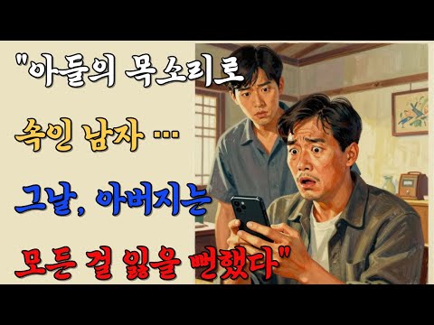 “아들의 목소리로 속인 남자… 그날, 아버지는 모든 걸 잃을 뻔했다”