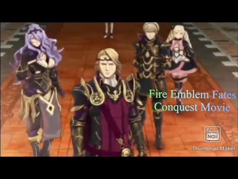 Fire Emblem Fates: Conquest - Movie Marathon Edition (All Cutscenes & Cinematics) (No Commentary)