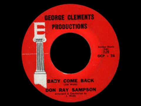 Don Ray Sampson - Baby Come Back