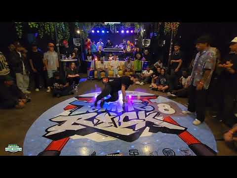 STEPZ UNO VS CAS-TEMPLE ROCK VOL 8 BY SHAOLIN PROD.-FOOTWORK TOP 16