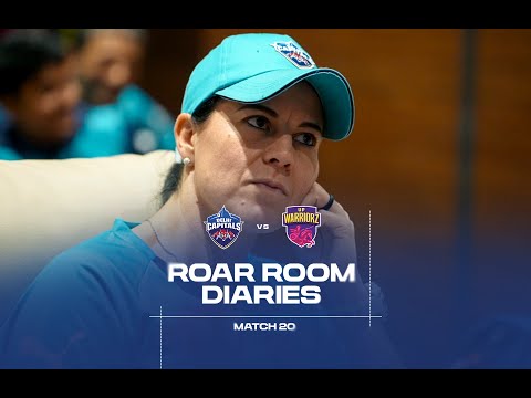Step 1 of 3 done | Roar Room Diaries | DC vs UPW | WPL 2026