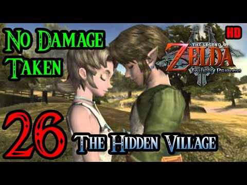 Zelda Twilight Princess Wii 100% Walkthrough 1080p HD Part 26 - The Hidden Village - Illia's Memory