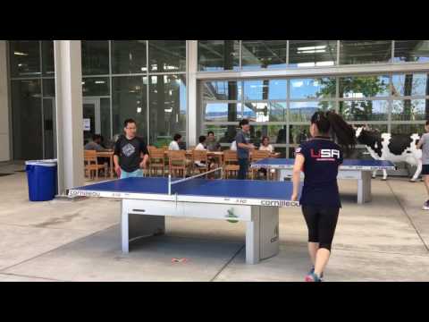 [Table Tennis] Duc vs. Lily Zhang - 6/9/2016