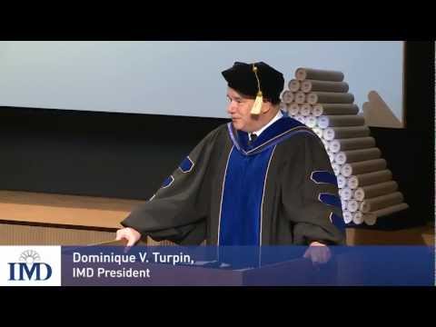 IMD MBA 2012 Graduation Ceremony