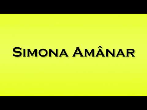 Pronunciation of Simona Amanar