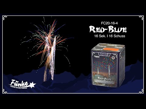 Cakebox 16Sh 20mm - "Red-Blue" [Batch 2019]