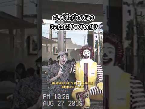 El MISTERIOSO CASO de RONALD MC DONALD #viral #shorts #datos #terror #mcdonald