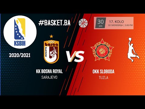 KK Bosna Royal vs OKK Sloboda - 17. kolo - KSBIH - 2020/2021