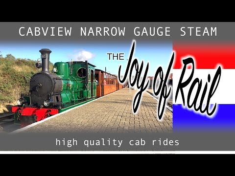 RTM West Repart - Museum CABVIEW HOLLAND [NARROW GAUGE STEAM] Rotterdamsche Tramweg Mij. 24 okt 2019