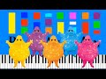 Boohbah Theme Song Slow Easy Medium Piano Tutorial 4K