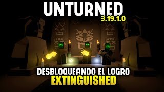 COMO DESBLOQUEAR EL LOGRO EXTINGUISHED [MAGMA ZOMBIE] | UNTURNED 3.19.1.0