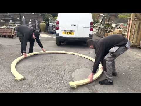 Product Assembly Video: Freestanding Moon Gate Arch