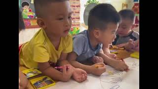 Vòng tay kết nối yêu thương lớp 3A1