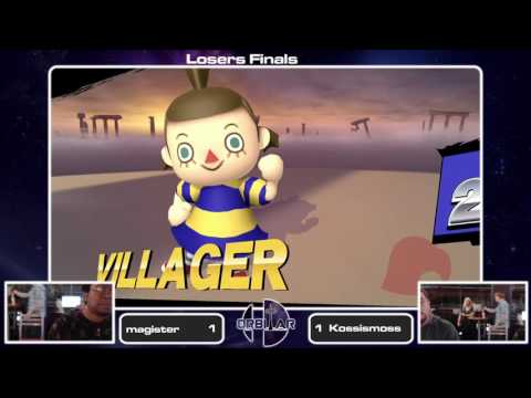Magister (Villager) vs KOSSismoss (Mr. Game & Watch) - Orbitar 22 - Losers Finals