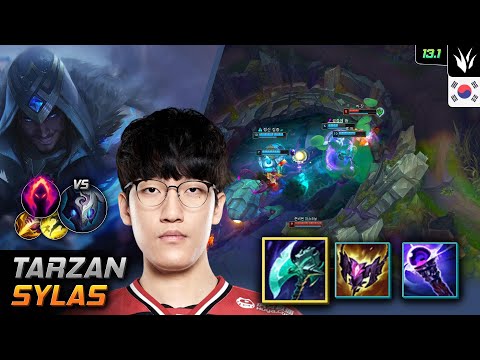 Tarzan Jungle Sylas Build Night Harvester Dark Harvest - LOL KR 13.1