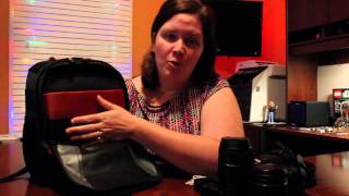 preview picture of video 'Tamrac Jazz83 versatile, stylish camera bag'