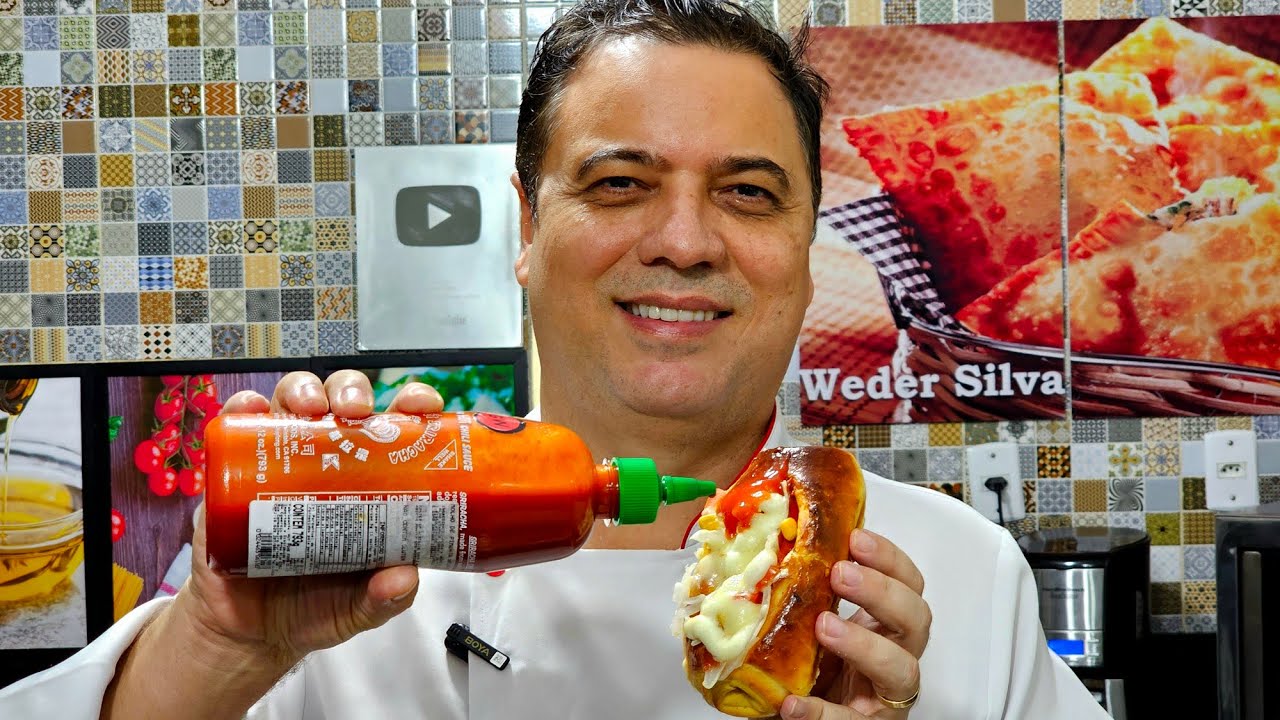 HOT DOG ASSADO SALGADO FÁCIL I FOFINHO I CREMOSO UMA DELÍCIA