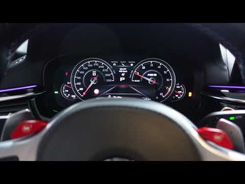 Kaltstart AKRAPOVIC Evolution Abgasanlage auf M5 F90