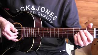 Acoustic Fingerpicking Blues Lesson - Big Bill Broonzy "Willie Mae"  -   TAB avl