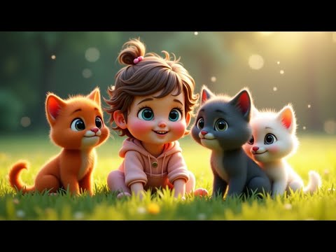 La plimbare cu pisicuțele mele (30 MIN) - Cantece pentru copii (desene animate) | Cip-Cirip