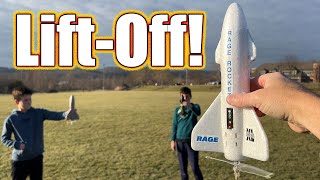Easy-to-Use Model Rocket for Beginners