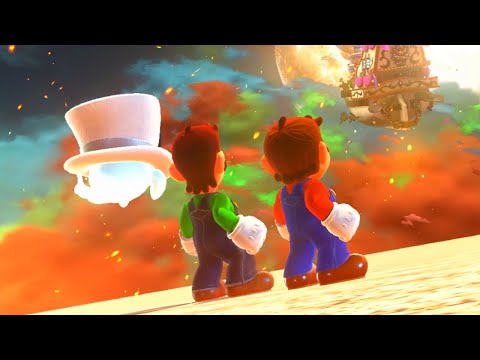 Super Luigi Odyssey 2 Player Co-Op - Walkthrough Part 9