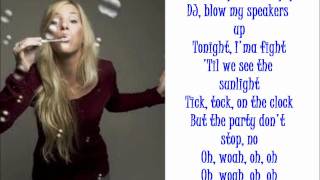 Tik Tok - Glee Cast - Lyrics