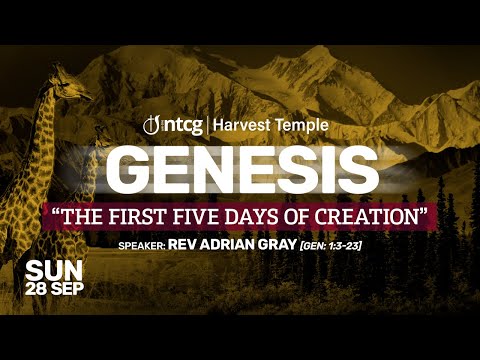 04 The First Five Days of Creation - Genesis 1:3-23 (Audio & Slides)