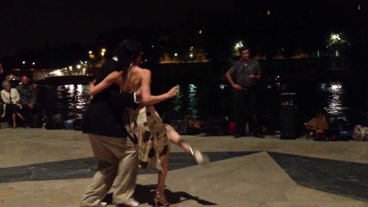 Nick Jones & Diana Cruz Tango on the Seine, Paris, Aug. 2013