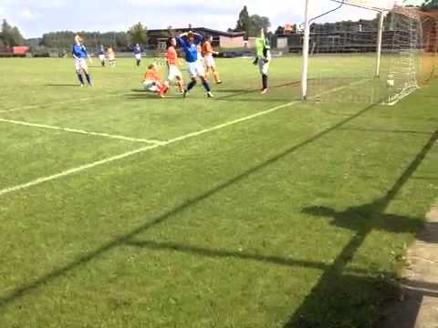 DVV B2 (za) dames vs. RKHVV B1 (za) dames 31-8-2013 14:02