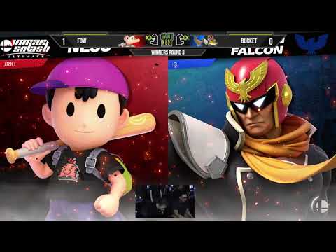 Game Nest Smash It Up: Fow (Ness) vs Bucket (Capt. Falcon) - Winners Round 3