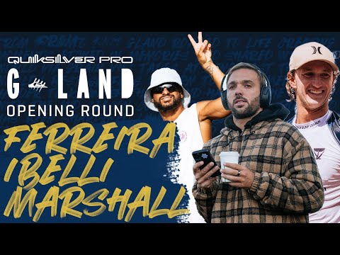 I.Ferreira, C.Ibelli, J.Marshall | Quiksilver Pro G-Land - Opening Round Heat Replay