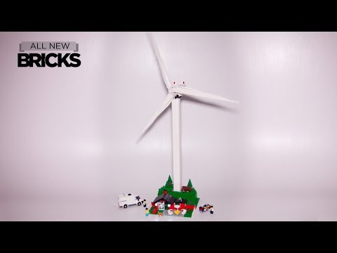 Vidéo LEGO Creator 10268 : L'éolienne Vestas