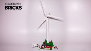 Lego Creator Expert 10268 Vestas Wind Turbine Speed Build by All New Bricks