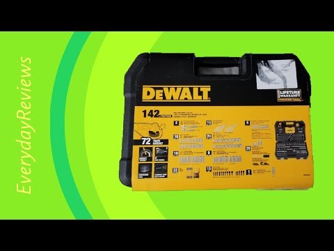 Dewalt 142 Piece Mechanics Tool Set