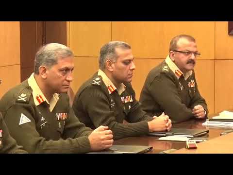 Press Release No 03/2018, 207th Corps Commander Conference - 2 Jan 2018 (ISPR Official Video)