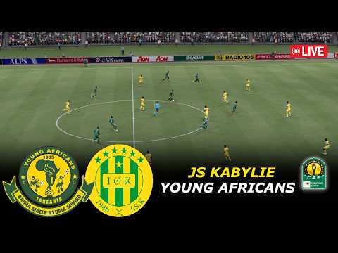 🔴Young Africans vs JS kabylie Live | CAF Champions League 2026 | eFootball PES 21 Simulation