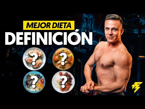 La MEJOR DIETA para DEFINICIÓN MUSCULAR (según la ciencia)