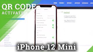 How to Activate QR Codes Scanning on iPhone 12 mini – QR Scanner