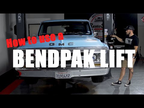 How to Use a Bendpack Car Lift