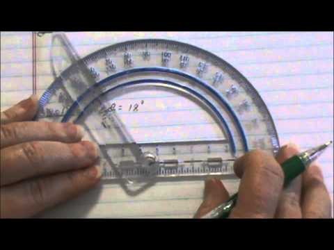 Lesson 3 - Drawing Angles with a Protractor