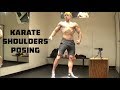 Conrad Sommers Ep 6: 8 weeks out/ Karate, Shoulders, Posing