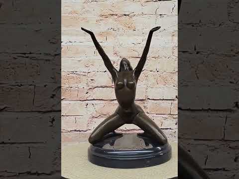 Collectible Classic Nude Goddess Bronze Beauty Sculpture Collectible Classic Nude Goddess Bronze Beauty Sculpture