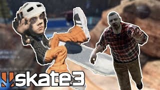 Skate 3: Zombies, Hoverboards, and More! (CHEAT CODES!)