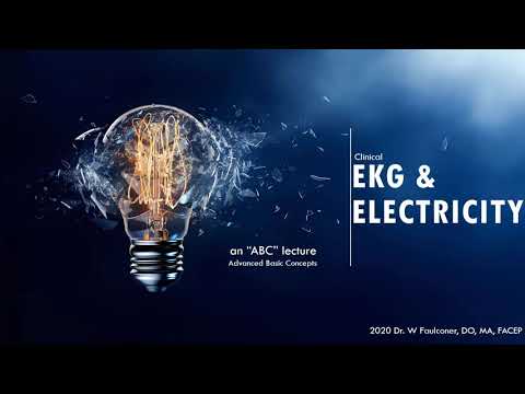 Basic EKG electricity