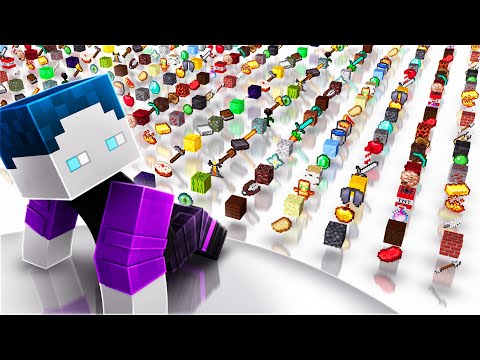 ALLE 1171 MINECRAFT ITEMS SAMMELN (ZU VIELE ITEMS)