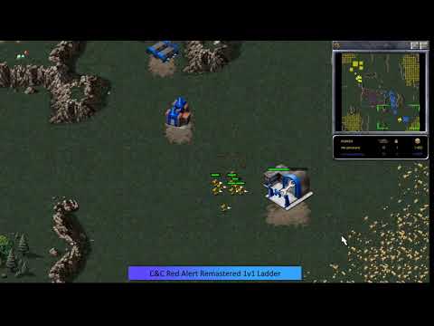 Command and Conquer Remastered: Red Alert Quickmatch 1v1 - MrWhiskers VS Livinincalifornia