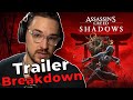 Assassin's Creed Shadows Cinematic Trailer Deep Dive - Luke Reacts