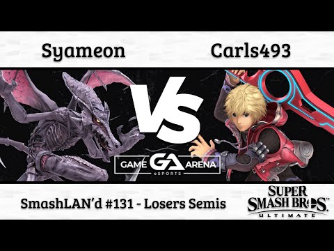 SmashLAN'd 131: Syameon (Ridley) vs. Carls493 (Shulk) - Losers Semis