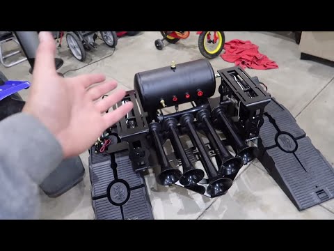 THE ULTIMATE TRAIN HORN SETUP!!...PT1